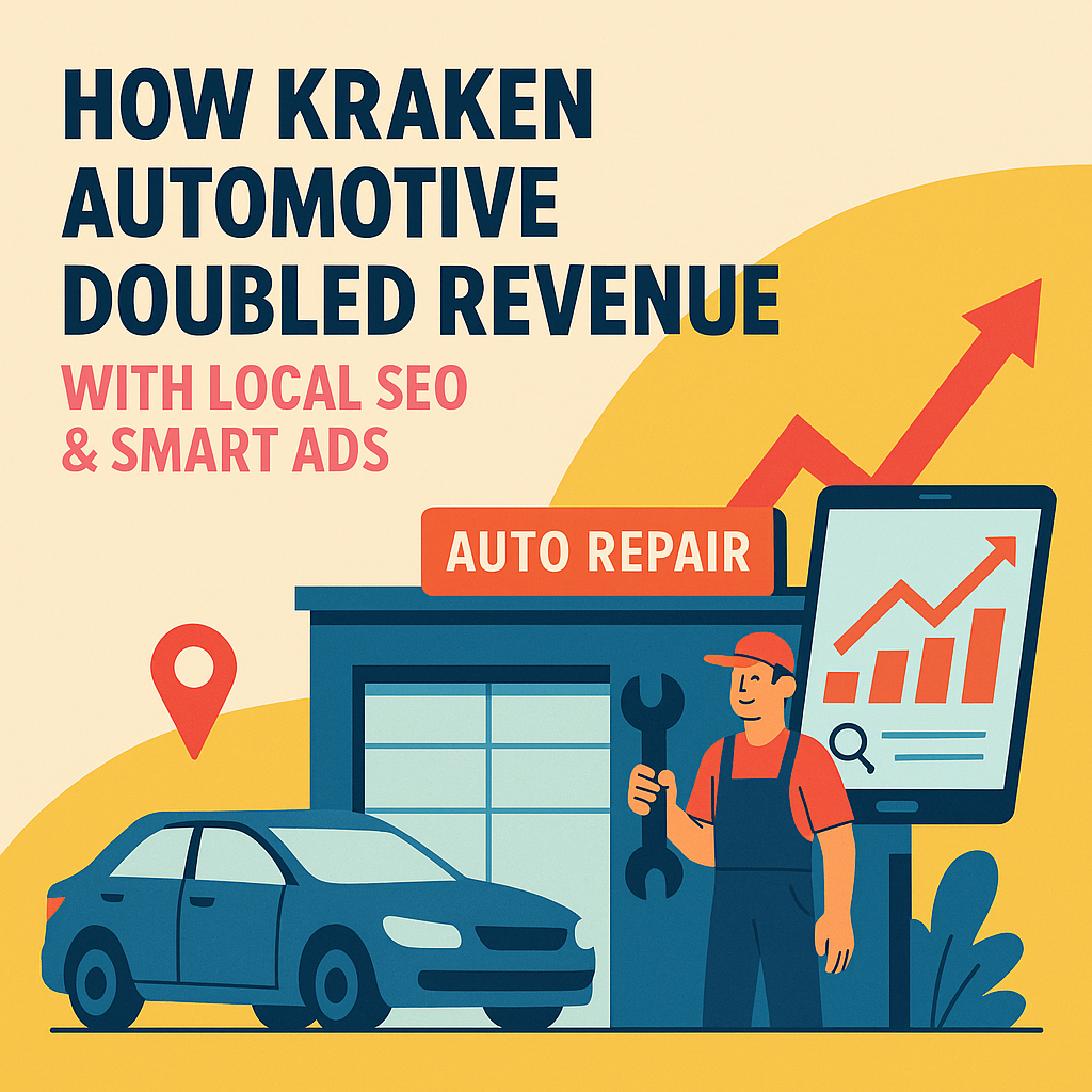 How Kraken Automotive Doubled Revenue in 90 Days with Local SEO & Smart Ads