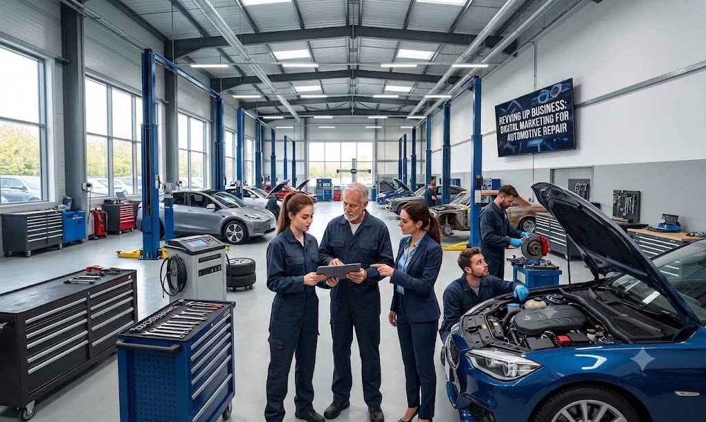 Revving Up Business: Digital Marketing for Automotive Repair
