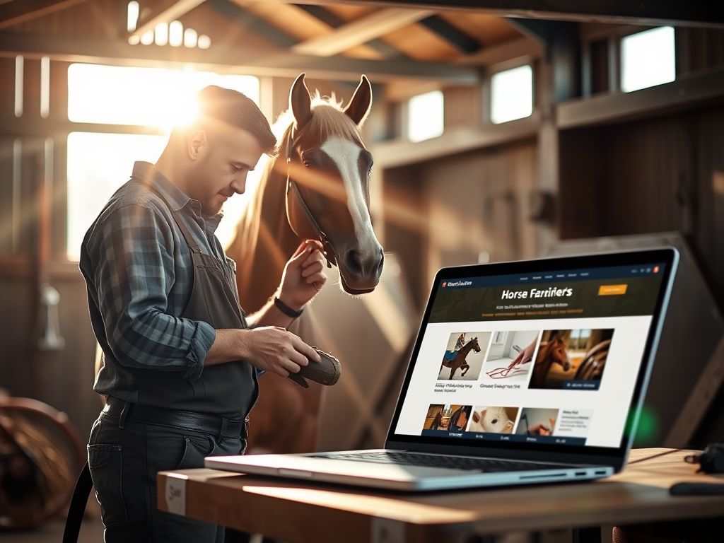 Digital Marketing for Horse Farriers: Maximizing Online Presence
